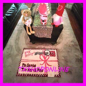 💗🎁Betsey Johnson Pink bath rug🎁💗